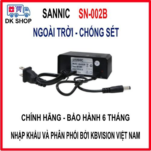 Nguồn Treo Điện Tử SANNIC SN-002B 12V-2A, Chống Sét, Ngoài Trời (Chất lượng cao) Và SANNIC SN-002A