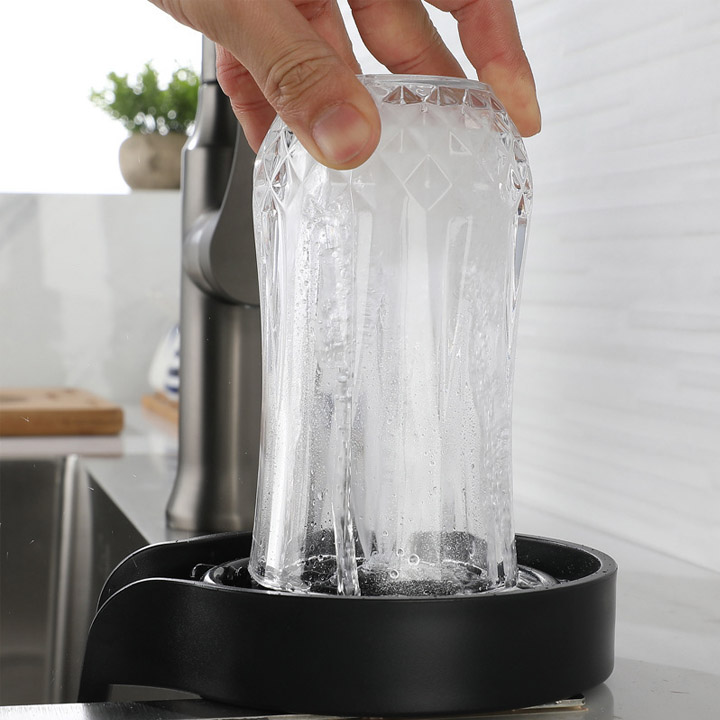 Vòi rửa cốc ly thông minh, bằng inox 304 hoặc nhựa ABS tùy chọn