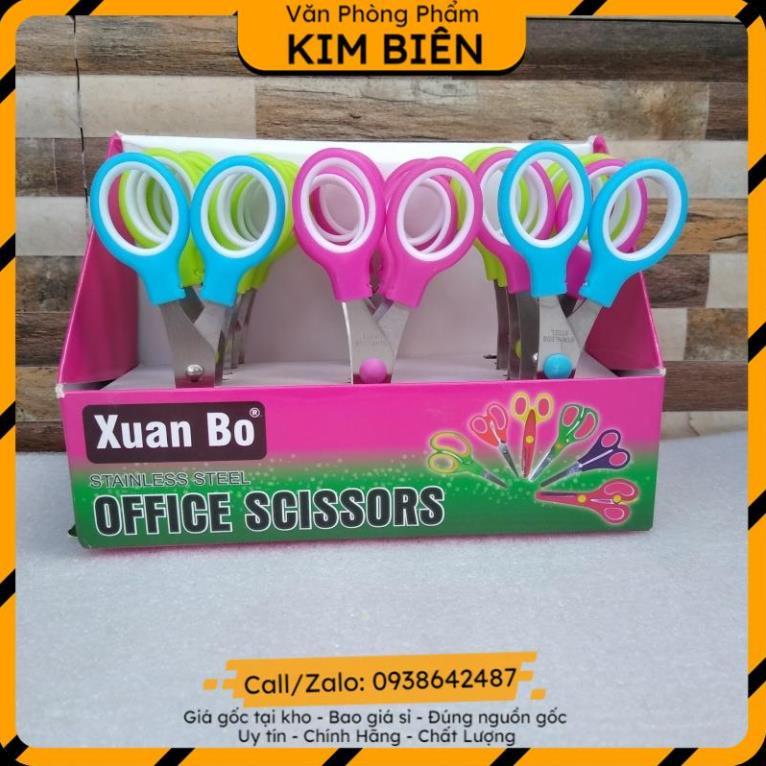 ️sỉ vpp,sẵn hàng️ Kéo thủ công loại đẹp cho bé, học sinh-XUANBO 5.0 - VPP Kim Biên