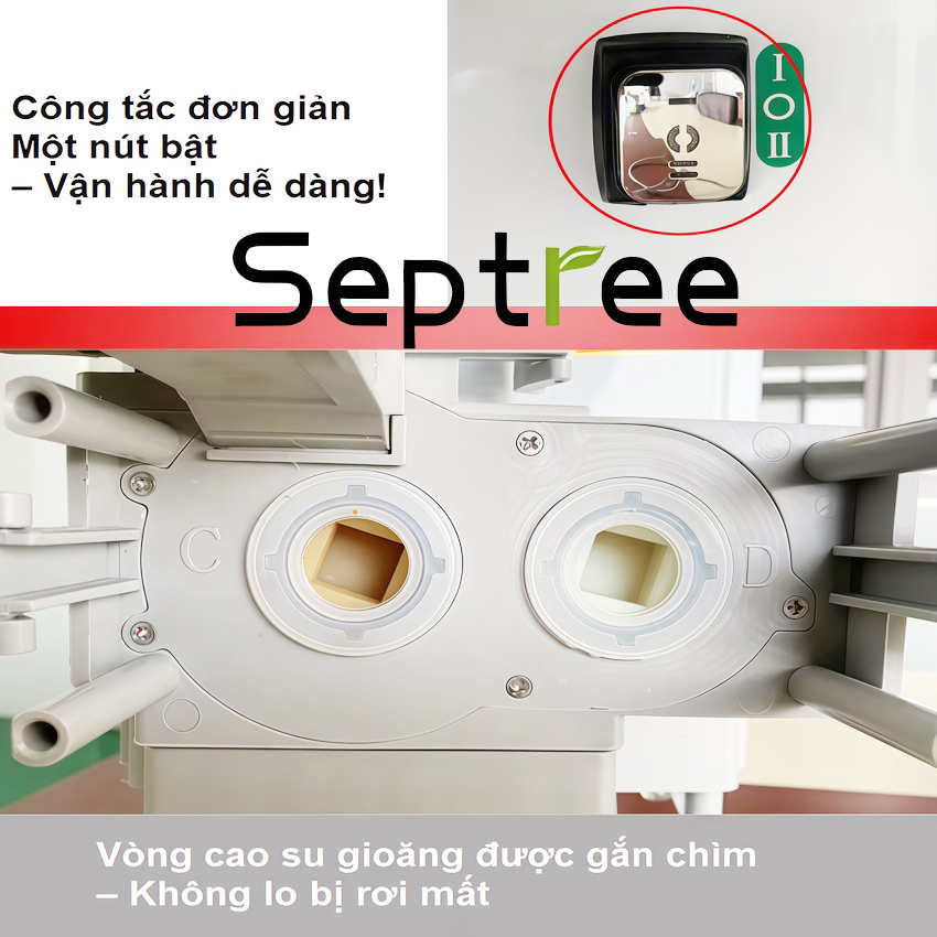 Máy chẻ các loại rau, hành, tỏi, ớt, rau muống,... Dòng chuyên nghiệp. Thương hiệu Mỹ cao cấp Septree XC-988A. HÀNG CHÍNH HÃNG