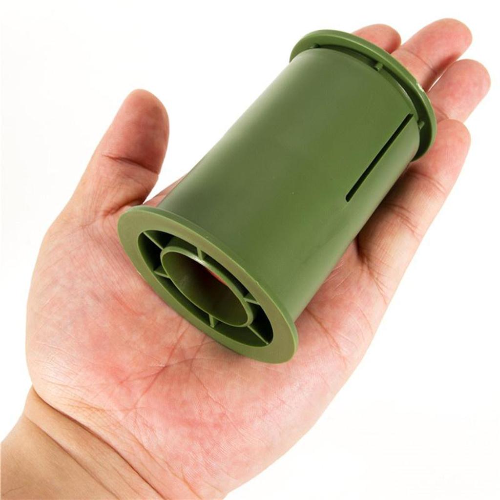 Plastic Fishing Bait Cage Tackle Basket Feeder Holder Fishing Accessories