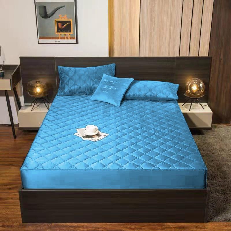 GA GỐI LỤA CHUN TRẦN CHỮ H COTTON KHÁNG KHUẨN MẪU DREAM CITY TẶNG KÈM 2 VỎ GỐI