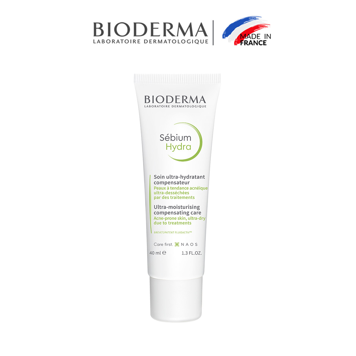 Kem Dưỡng Ẩm Cho Da Mụn Nặng Bioderma Sebium Hydra - 40ml