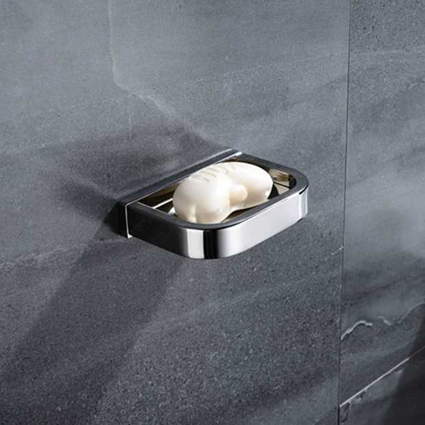 KHAY ĐỰNG XÀ PHÒNG INOX 304 BÓNG GƯƠNG