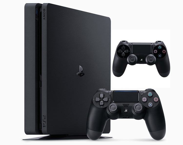 Bộ Máy Ps4 slim 1Tb chính hãng Sony CUH 2218B tặng tay cầm và pes 2020