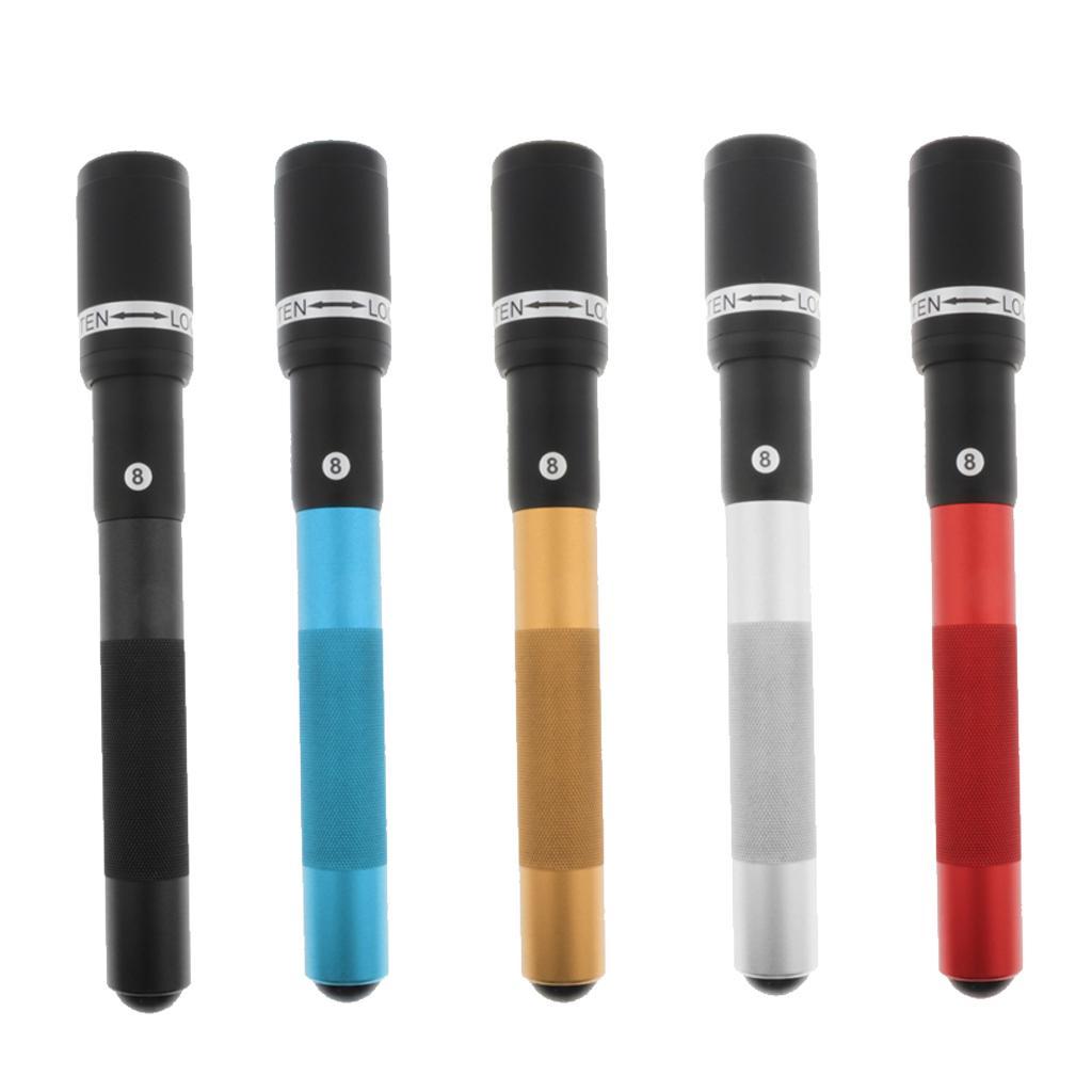 Alloy Pool Cue Extension Extender  Equipment for Training of Billiard