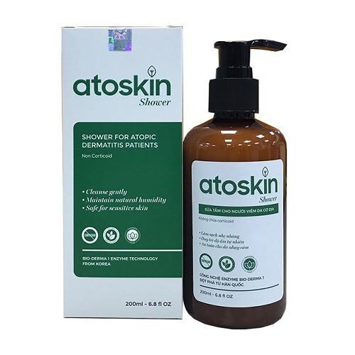 Sữa tắm Atoskin cấp dưỡng ẩm Da công nghệ Hàn Quốc Enzyme- Bio-Derma 1