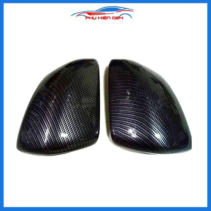 Ốp gương Ranger 2016-2017-2018-2019-2020-2021-2022 vân Cacbon bảo vệ chống trầy trang trí làm đẹp xe