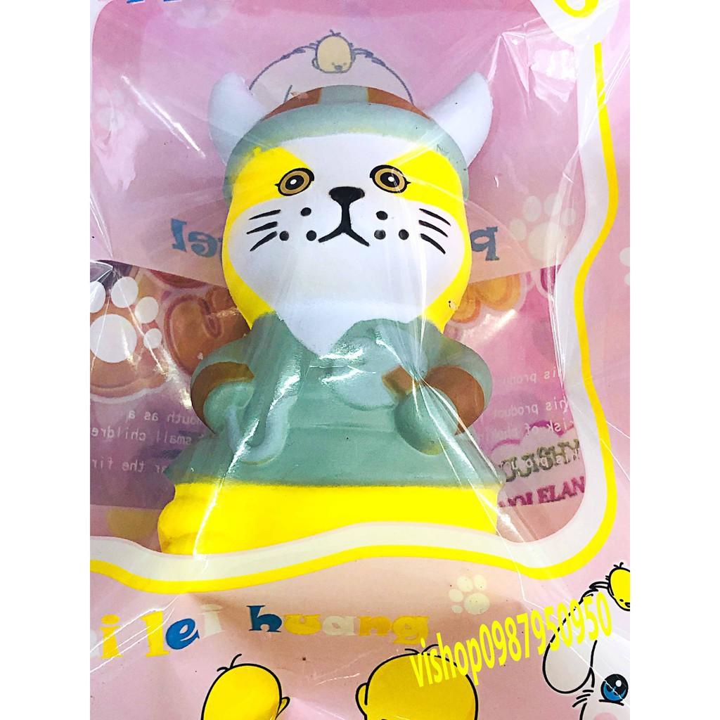 SQUISHY MÈO CẦM RÌU (thaolinh950)