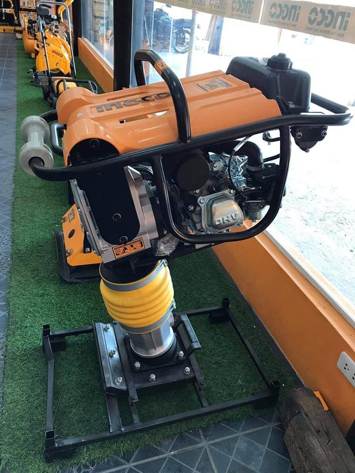 MÁY ĐẦM CÓC HÌNH TRỤ DÙNG XĂNG 4.8KW INGCO GRT75-2 - HÀNG CHÍNH HÃNG