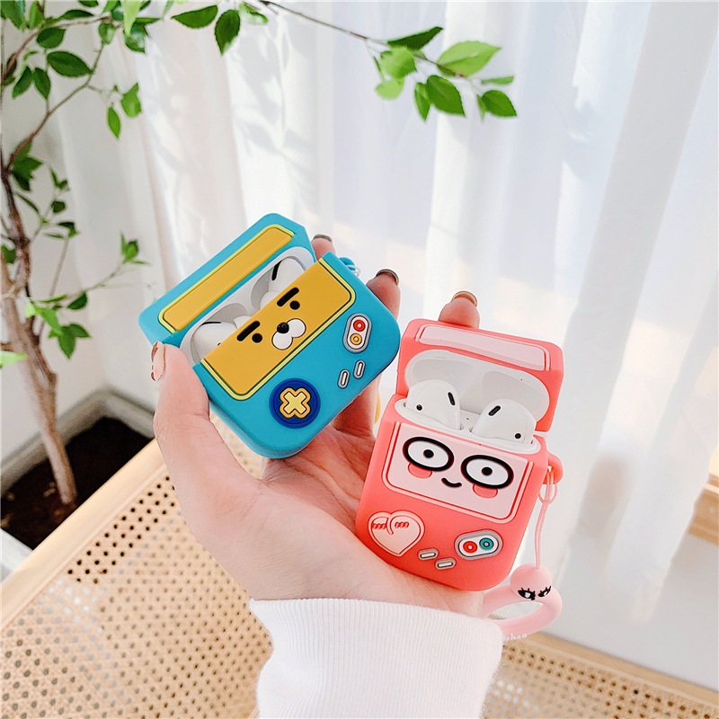 Bao Case Cho Airpods Pro Hình Máy Game Cute Couple