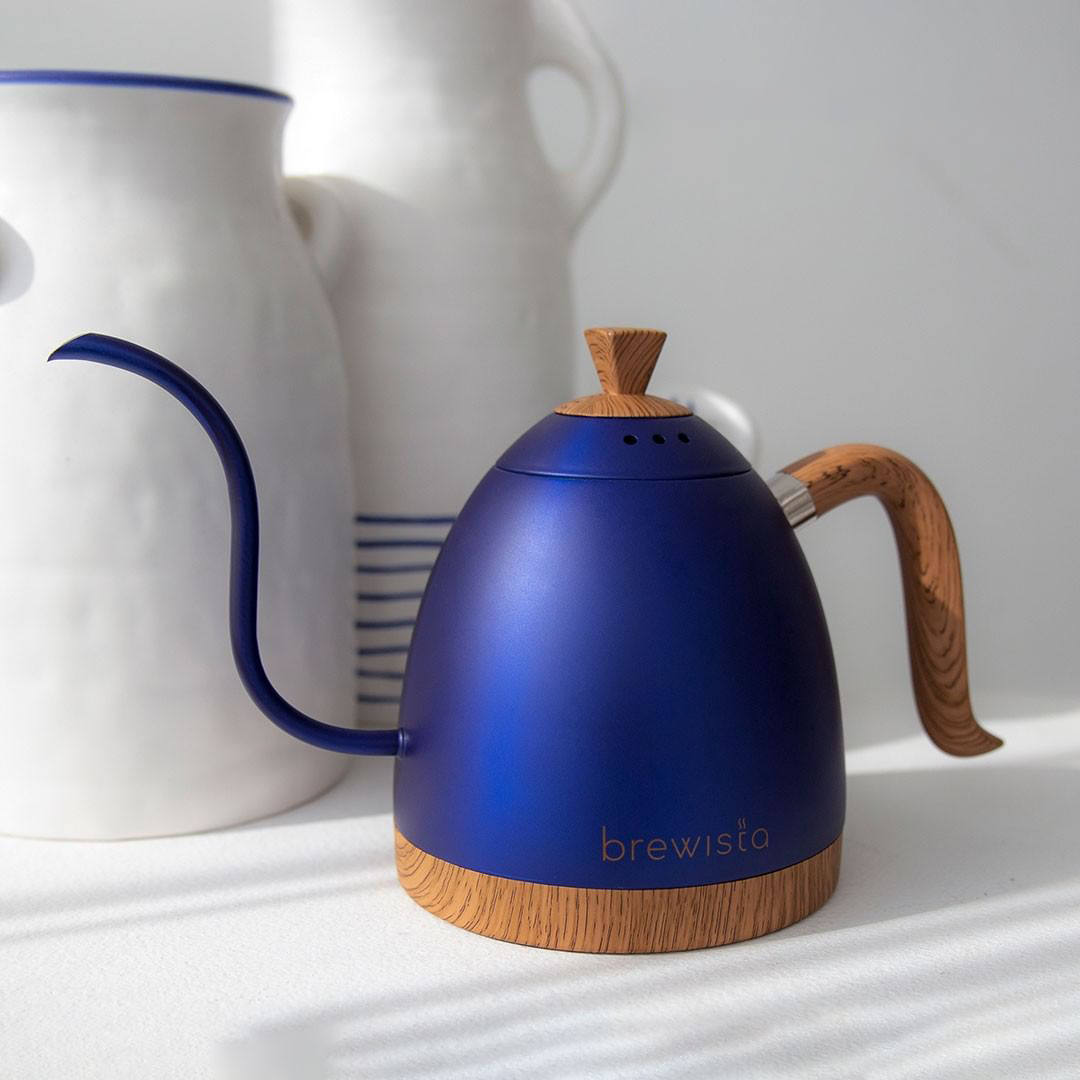 Ấm đun cảm ứng chuyên dụng rót cà phê Kettle 600ml - Cyanotic Blue