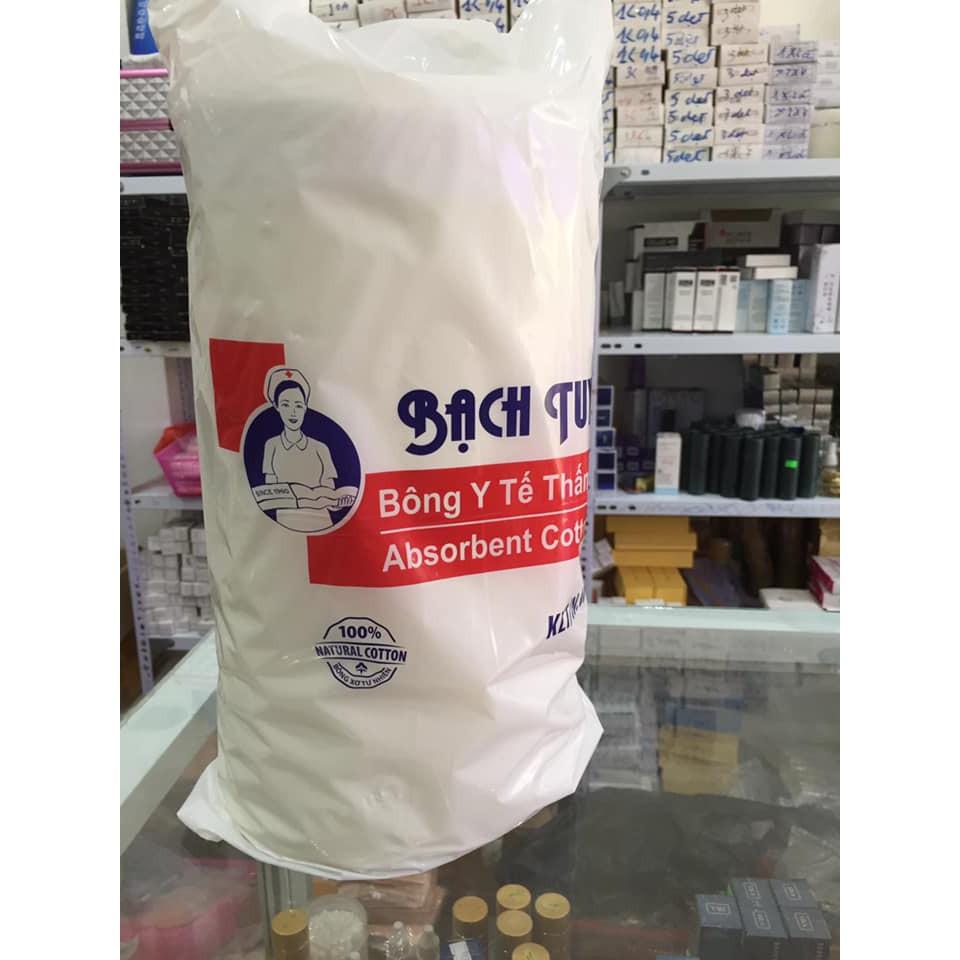 Bông Y Tế Cuộn 1Kg - Bông thấm nước Loại 1 ( Bông bạch Tuyết )