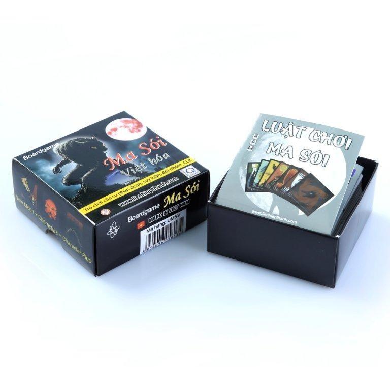 Boardgame Ma Sói Việt Hóa - Đồ chơi bài Ma Sói tiếng việt -