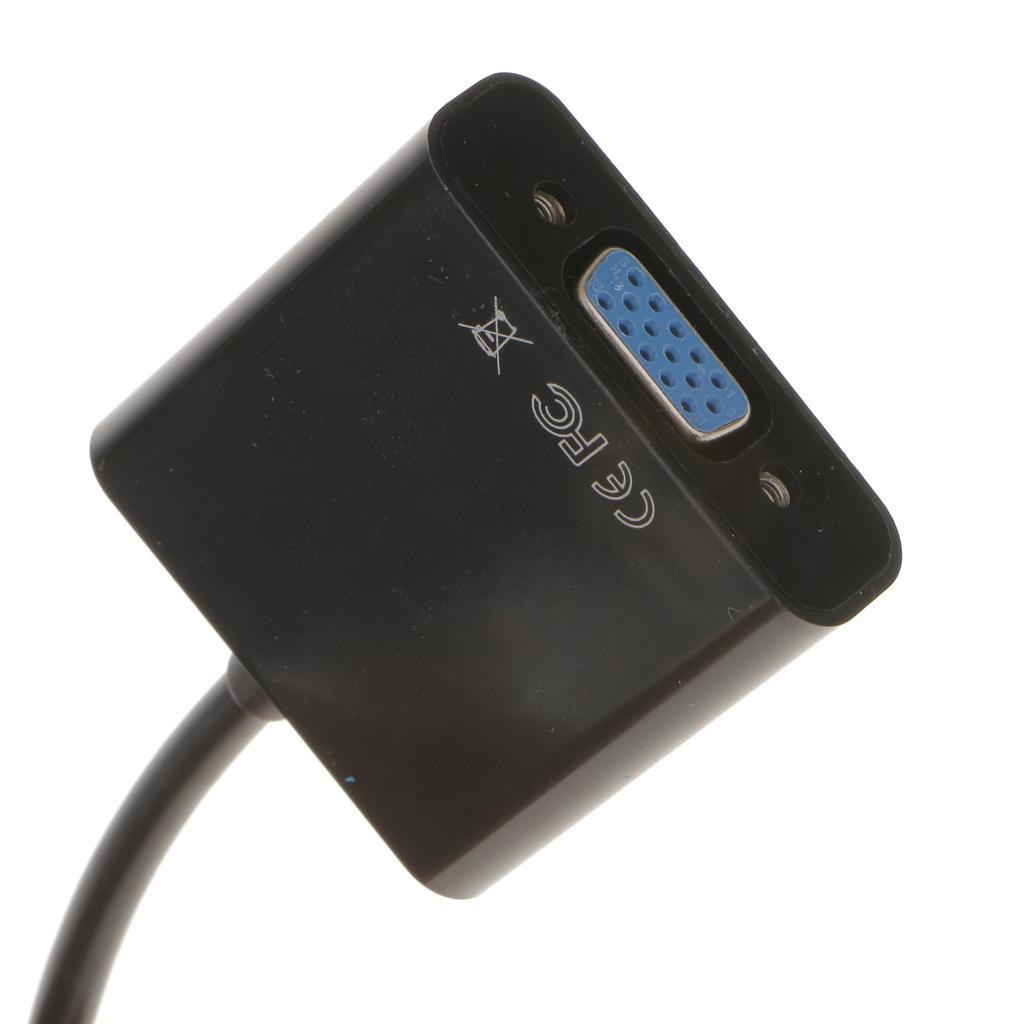 1080P DVI-D 24+1 to VGA HDTV Monitor Cable Adapter Converter for PC Display
