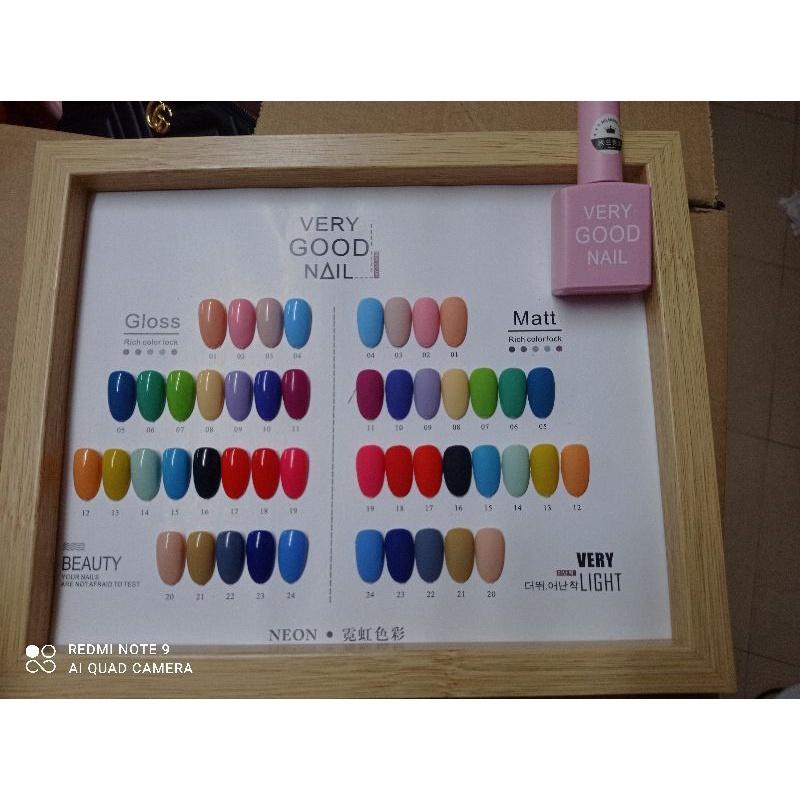 set sơn very good nail 24 màu