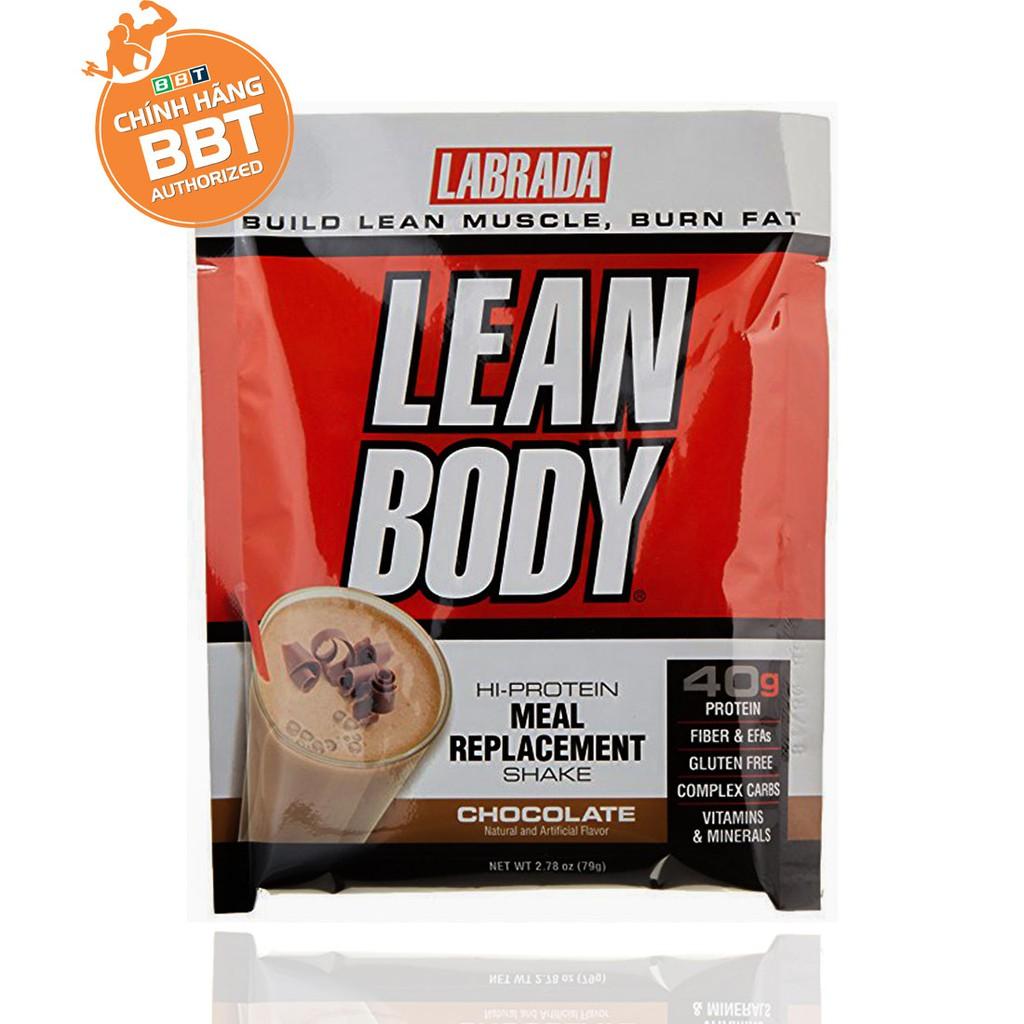 [Chính hãng BBT] Combo 10 gói Labrada Lean Body Chocolate