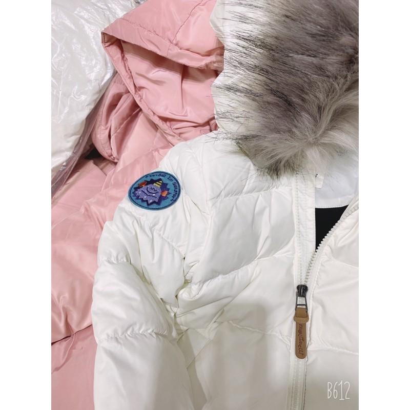 Hình ảnh Áo phao lông vũ dáng dài xuất Hàn unisex