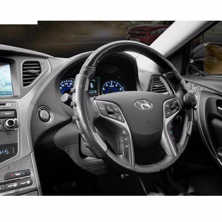 Ốp vô lăng carbon trợ lực ô tô cao cấp AutoBan