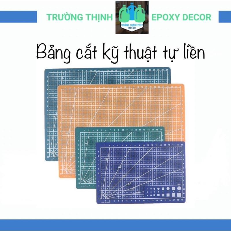 Bảng Cắt Kỹ Thuật Tự Liền Cutting Mat Khổ A3 Và A4 - Trường Thịnh Sài Gòn