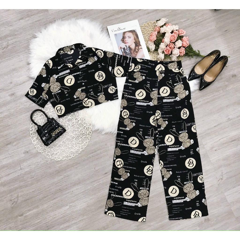 Set Đồ Đi Chơi LABELLE Nhiều Màu Hoạ Tiết TKCC179