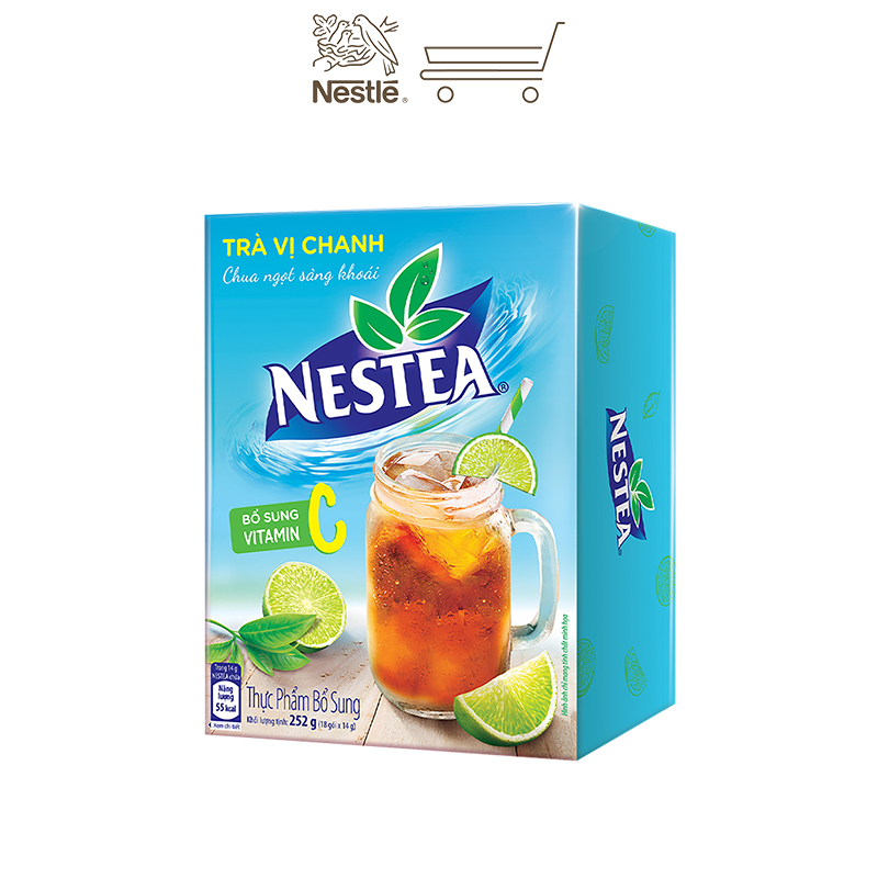 Trà chanh Nestea (Hộp 18 gói x14g)