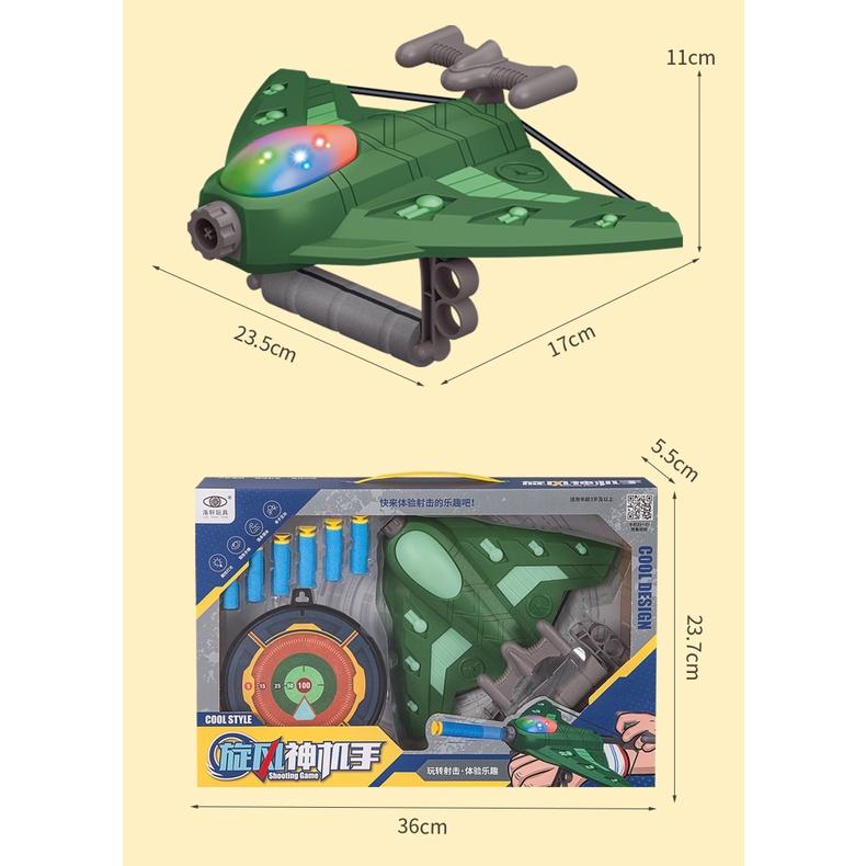 Đồ chơi cho bé nhựa có bia bắn và đèn phát sáng đồ chơi cho bé trai hàng đẹp có sẵn