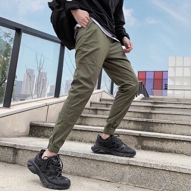 QUẦN JOGGER KAKI XANH RÊU 2021