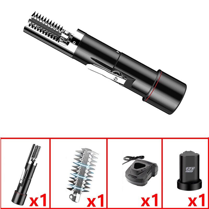 Máy đánh vẩy cá không dây Electric Fish Scaler Brush 12v