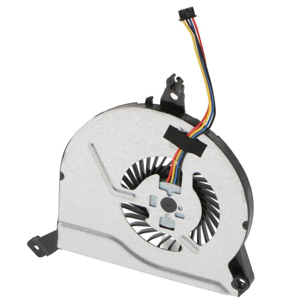 DC5V 4Pin Computer CPU Cooler Cooling Fan Black for HP ENVY 15-k301tu k217tx