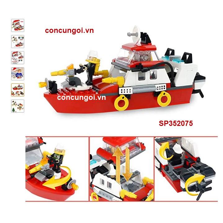 Hộp logo ráp tàu cứu hỏa 318M, 4173 - SP352075