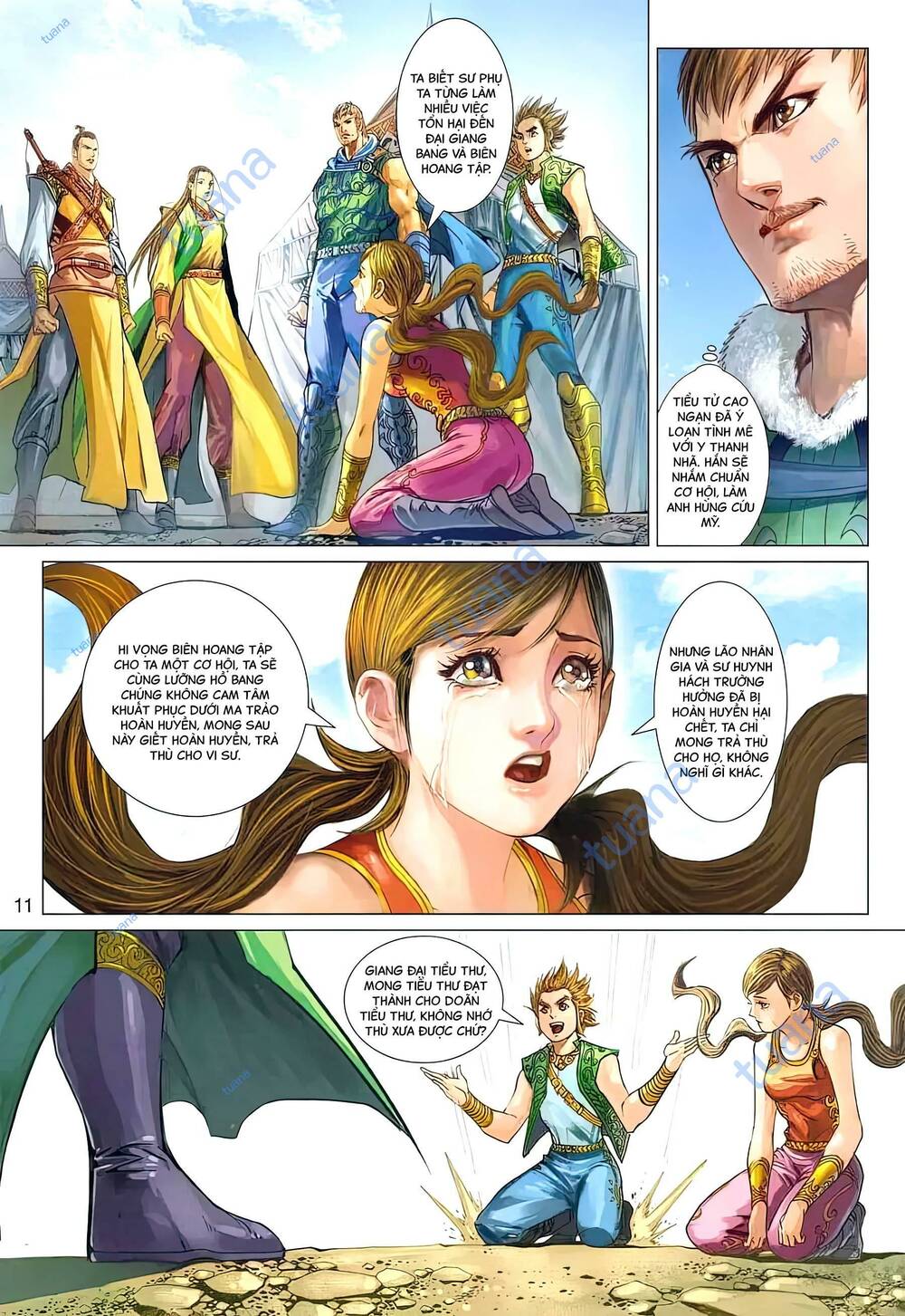 biên hoang truyền thuyết chapter 114 11