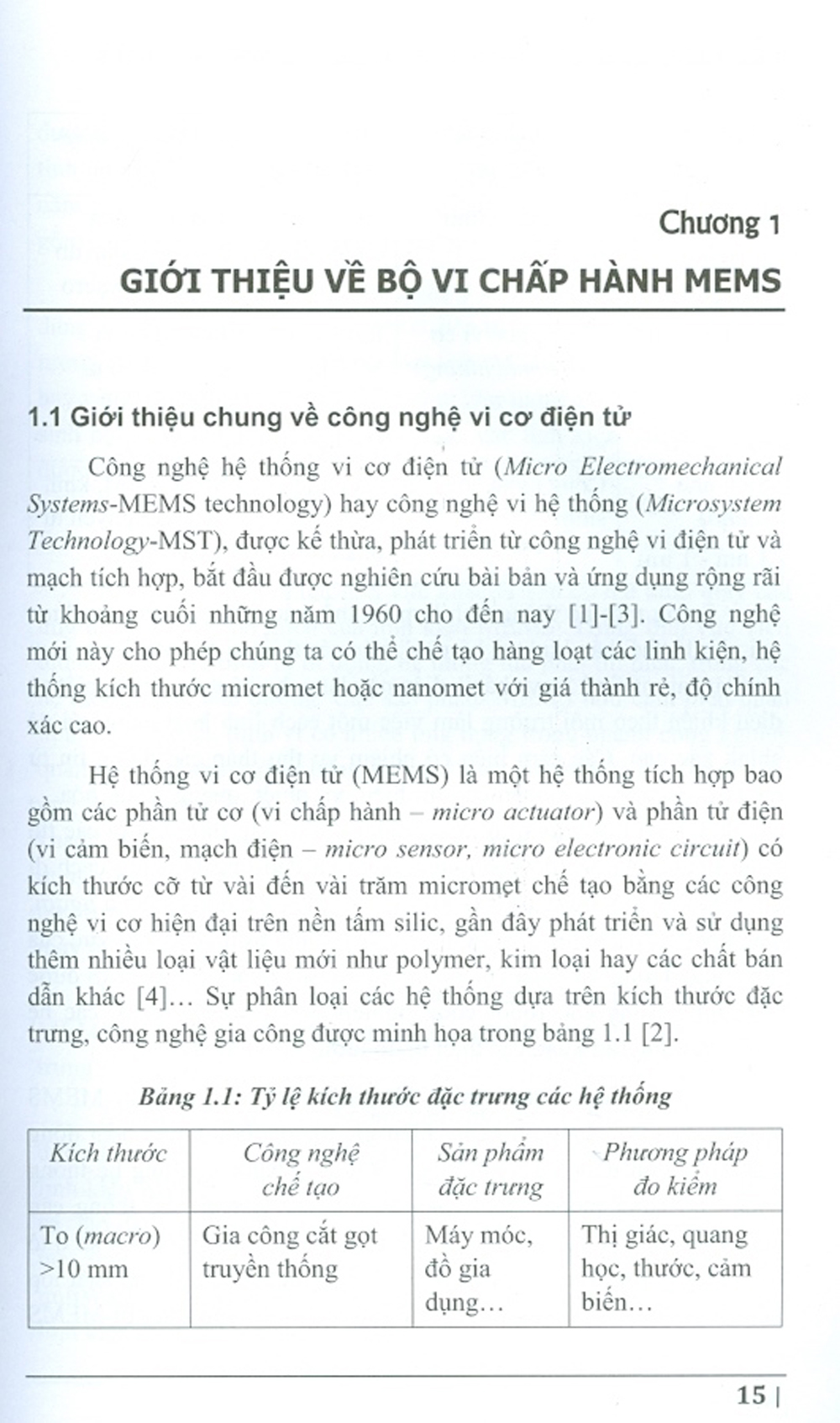 Thiết Kế Và Chế Tạo Các Bộ Vi Chấp Hành Dựa Trên Công Nghệ Vi Cơ Điện Tử MEMS