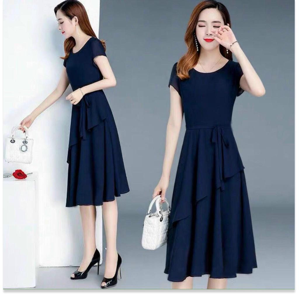 ĐẦM VOAN Y,THIẾT KẾ HỌA TIẾT TRƠN NHƯNG KHÔNG KÉM PHẦN SANG TRỌNG,ĐẶC BIỆT LÀ CHẤT LIỆU VÃI THOÁNG MÁT HỢP THỜI TRANG T