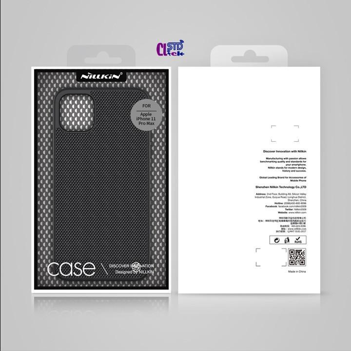 ỐP LƯNG DÀNH CHO ĐIỆN THOẠI IPHONE 11 PRO MAX NILLKIN TEXTURED NYLON FIBER