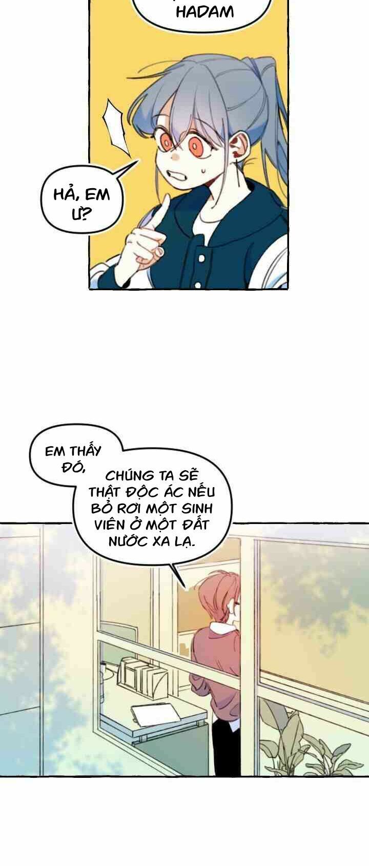 lời yêu thì cần app để dịch không? chapter 1 24