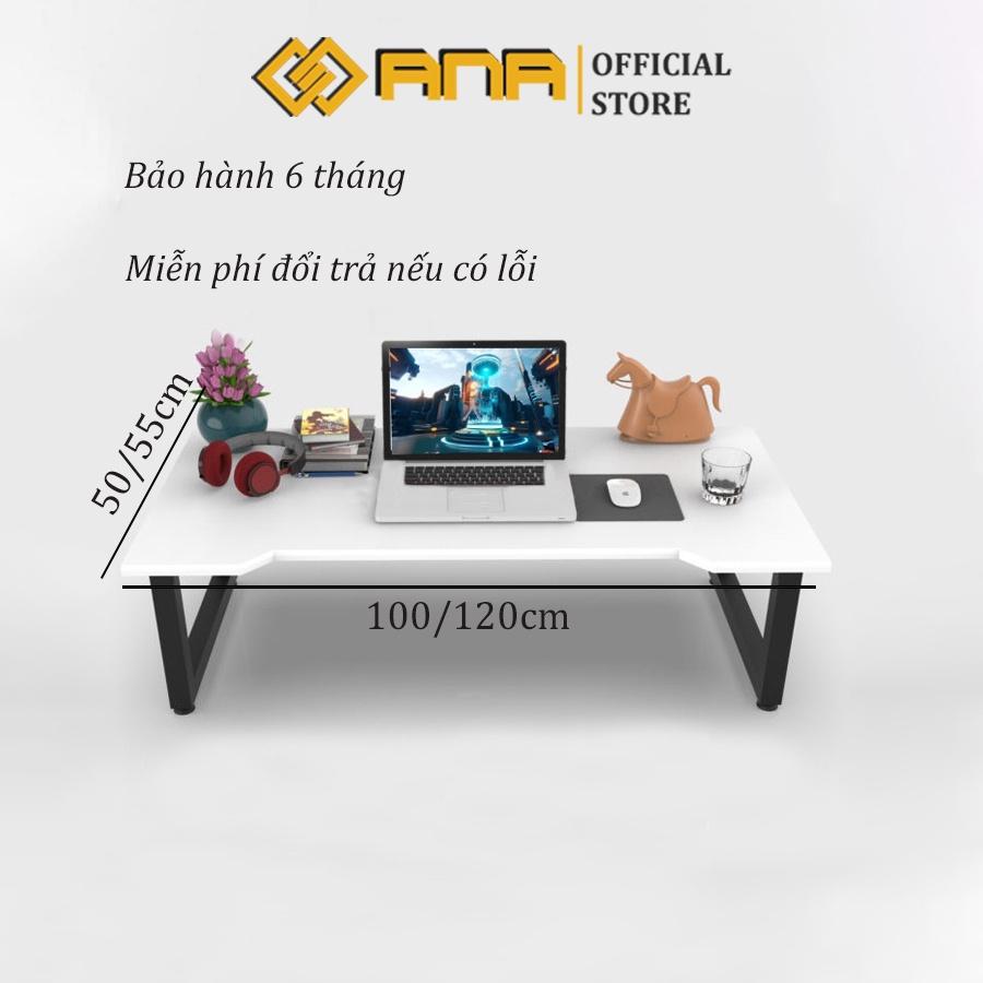 Bàn GAMING bệt ANA , Kiểu dáng hiện đại phù hợp để làm việc và chơi game mặt Gỗ MDF phủ melamin chống xước, ẩm, mối mọt