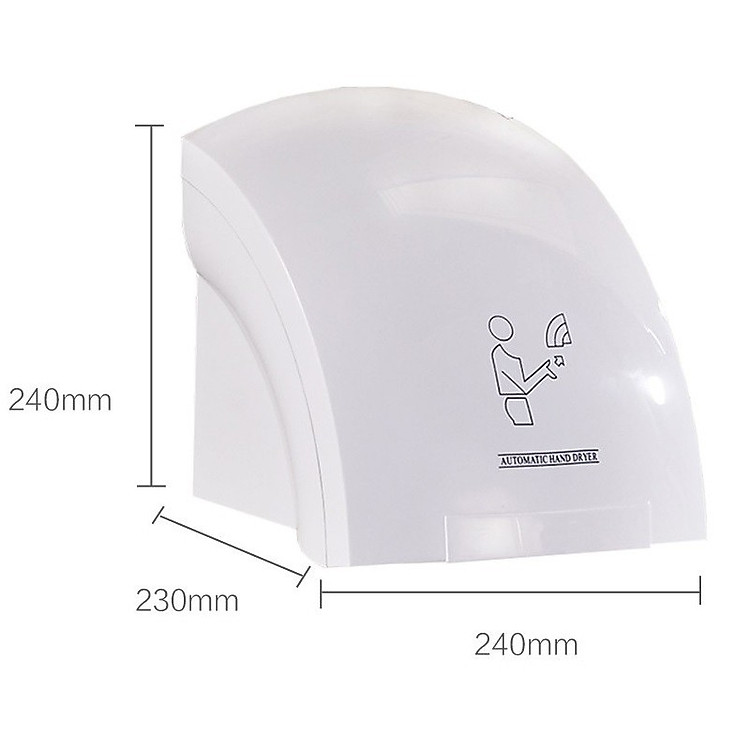 Máy Thổi Hơi Nóng Sấy Khô Tay Nhanh Chóng Hand Dryer 1800w