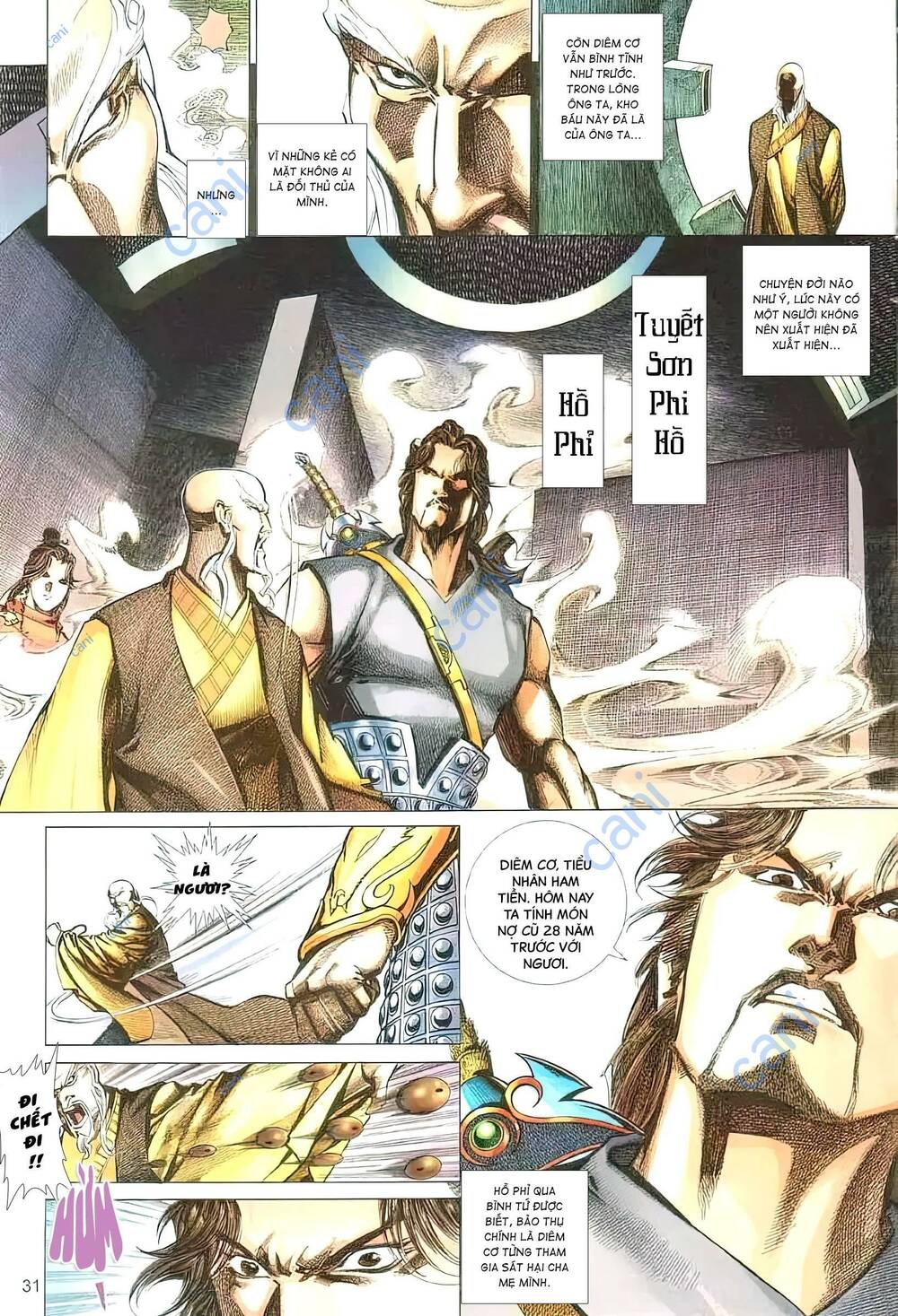 tuyết sơn phi hồ - mã vinh thành chapter 36 16