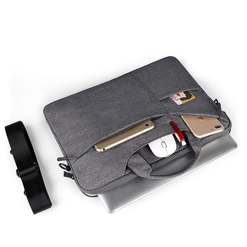 Mới Túi Laptop 13.3 14 15.6 Inch Chống Nước Xách Tay Ốp Lưng Cho Macbook Air Pro Nắp Máy Tính Xách Tay Nam Nữ cặp Xách