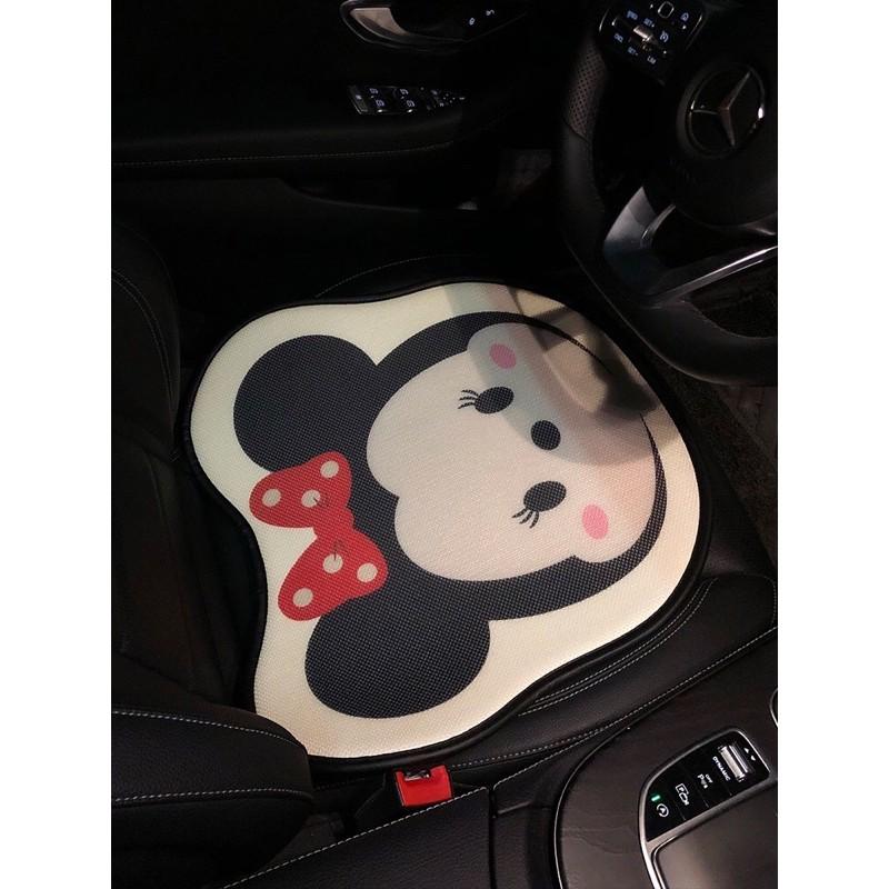 Bộ Lót Ghế Mickey Minie Cho Ghế ️- Phụ Kiện Trang Trí Xe Hơi Cao Cấp