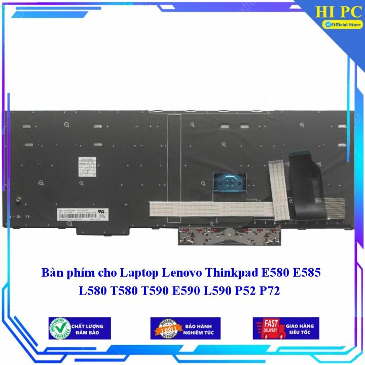 Bàn phím cho Laptop Lenovo Thinkpad E580 E585 L580 T580 T590 E590 L590 P52 P72 - Phím Zin - Hàng Nhập Khẩu