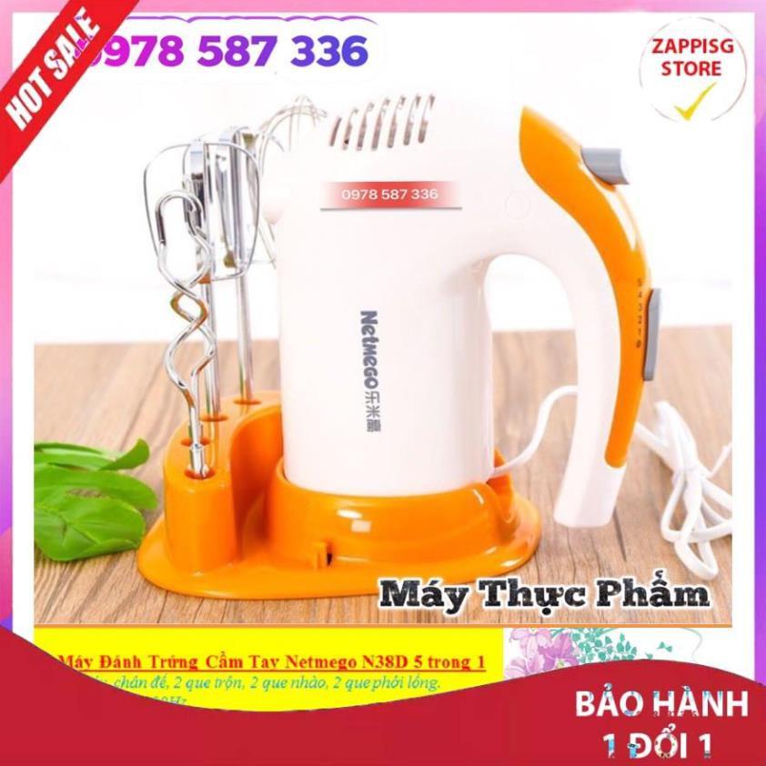 ️ Sale Máy đánh trứng cầm tay 5 trong 1 Netmego N38D 300W