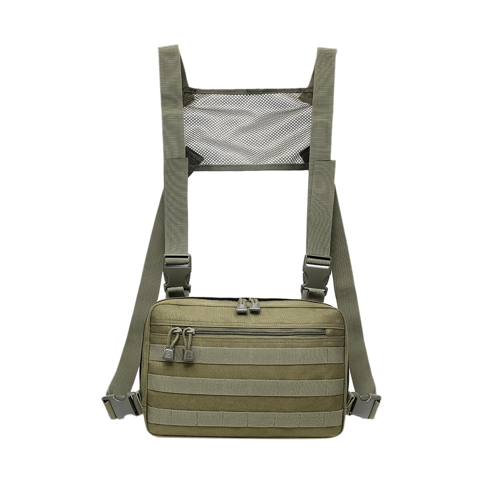 Outdoor Chest Bag Front Rig Pouch Utility Bags Waist Pack