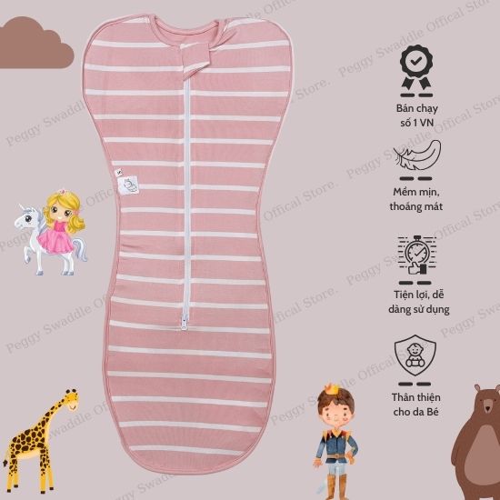 Nhộng chũn COCOON cho bé ngủ ngon, chống giật mình cho bé. Sản phẩm được sử dụng chất liệu vải cotton co dãn 4 chiều gồm 2 dòng chính là xuân hè và th