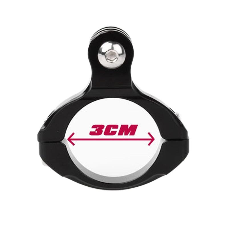 Máy điều khiển xe máy Clip Người giữ xe đạp Bike Che đôi Kẹp Aluminum Mount cho GoPro Hero 11/10/9/8/7 Phụ kiện máy ảnh hành động