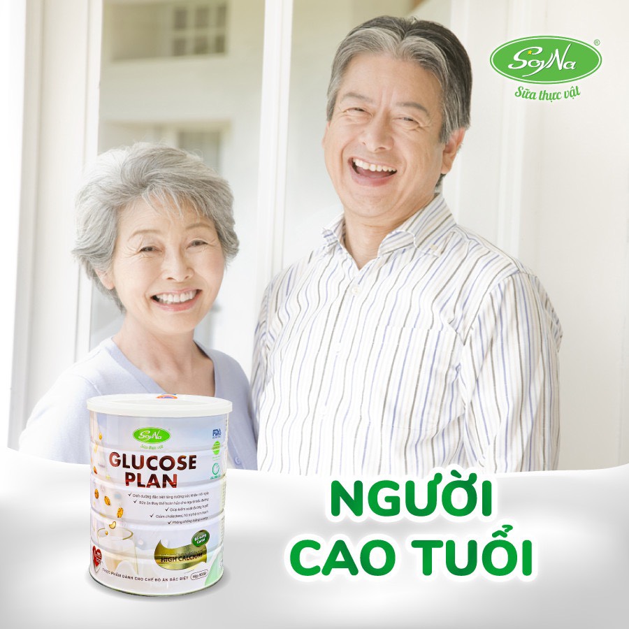 SỮA BỔ SUNG CANXI - GLUCOSE PLAN - Dinh dưỡng cho chế độ ăn đặc biệt giúp bổ sung canxi, chống loãng xương, tăng cường hệ tiêu hóa