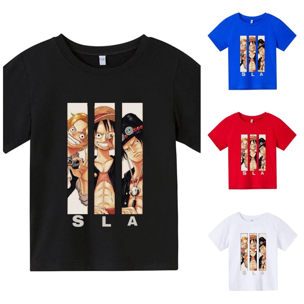 Áo thun trẻ em ONE PIECE 2, 4 màu, có size người lớn, Anam Store
