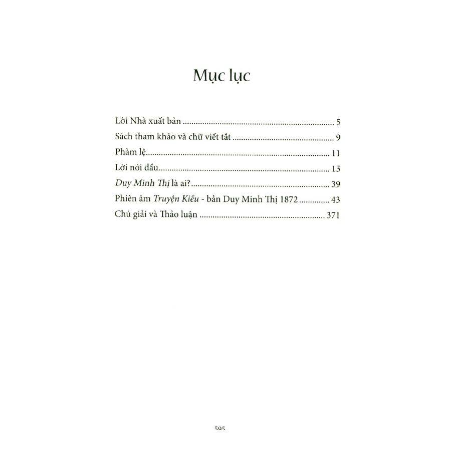 Truyện Kiều Bản Duy Minh Thị 1872