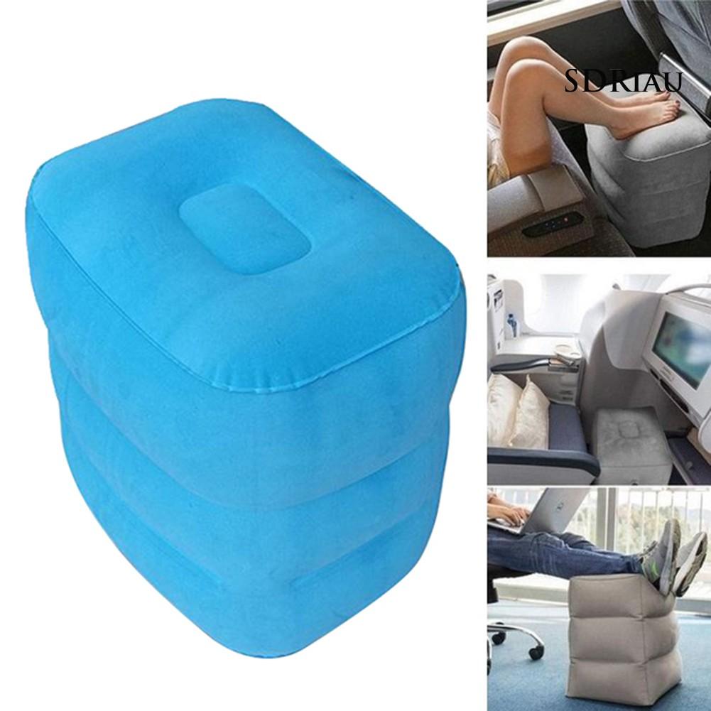 Gối bơm hơi kê chân thư giãn chuyên dụng cho đi máy bay